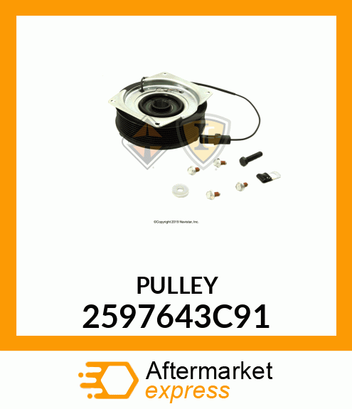 PULLEY 2597643C91