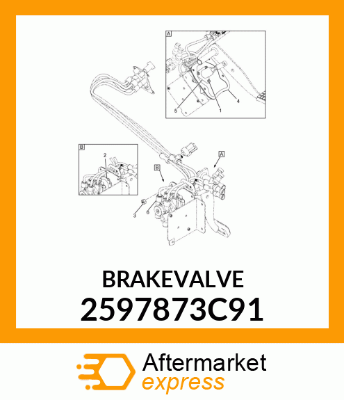 BRAKEVALVE 2597873C91