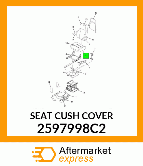 SEAT_CUSH_COVER 2597998C2