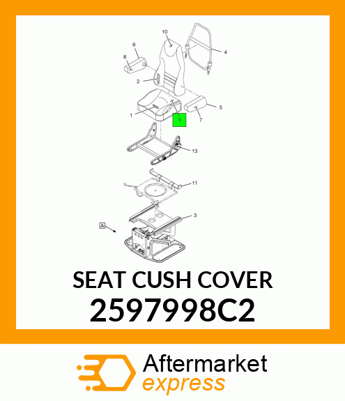 SEAT_CUSH_COVER 2597998C2