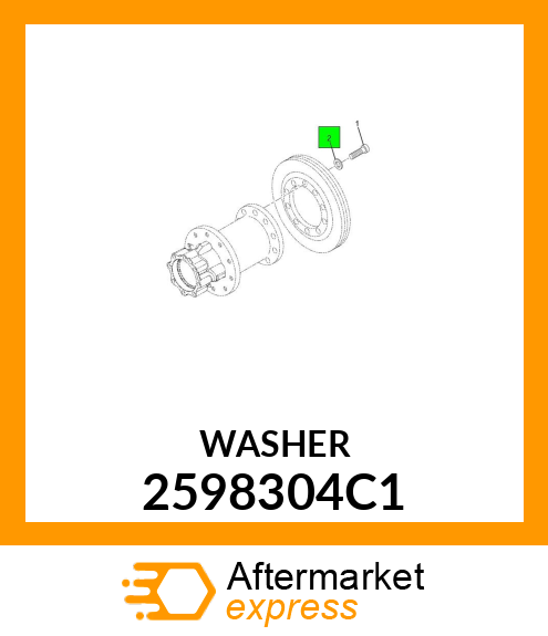 WASHER 2598304C1