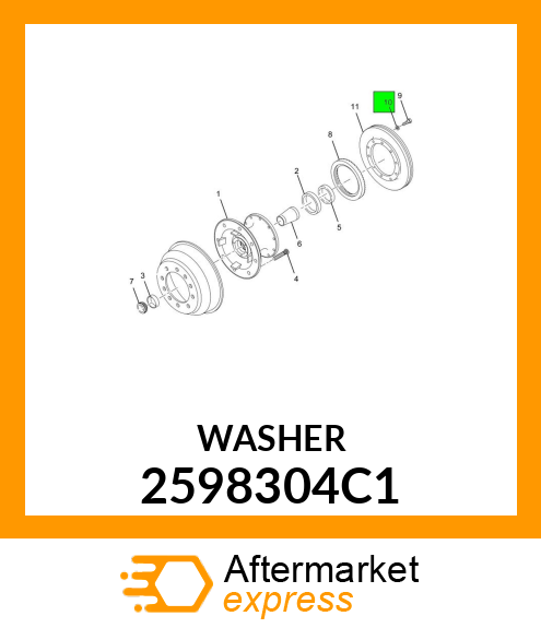 WASHER 2598304C1