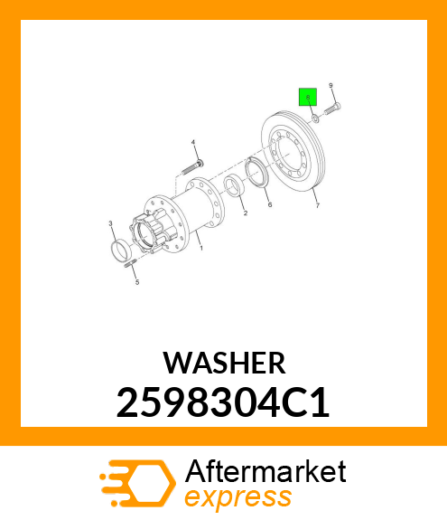 WASHER 2598304C1