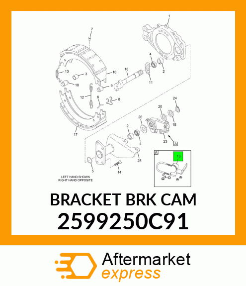 BRACKET_BRK_CAM 2599250C91