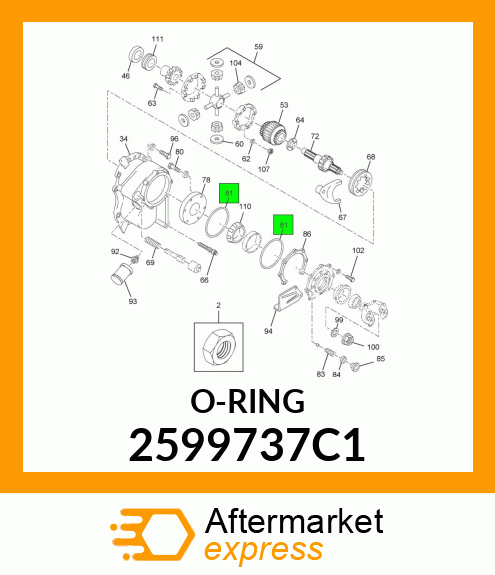 O-RING 2599737C1