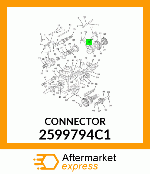 CONNECTOR 2599794C1