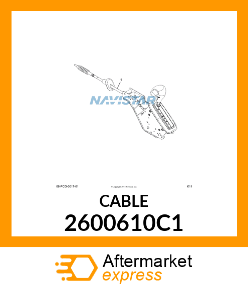 CABLE 2600610C1