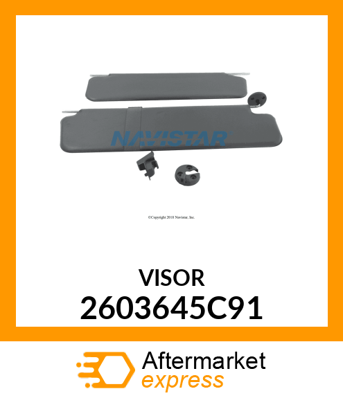 VISOR 2603645C91