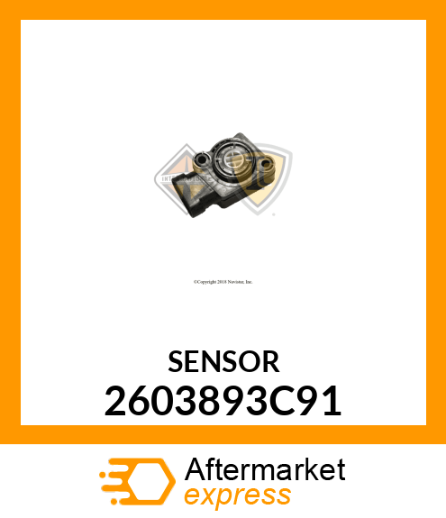 SENSOR 2603893C91