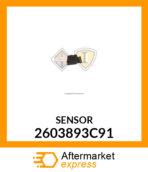 SENSOR 2603893C91