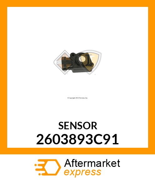 SENSOR 2603893C91