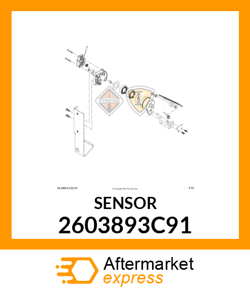 SENSOR 2603893C91