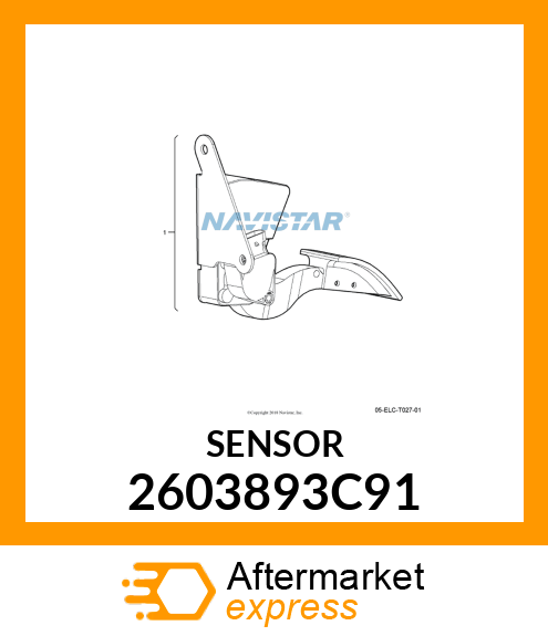 SENSOR 2603893C91