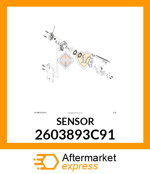 SENSOR 2603893C91