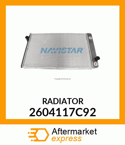 RADIATOR 2604117C92