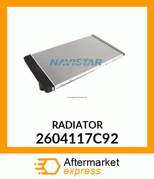 RADIATOR 2604117C92