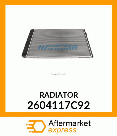 RADIATOR 2604117C92