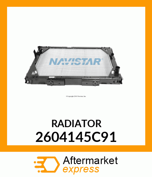 RADIATOR 2604145C91