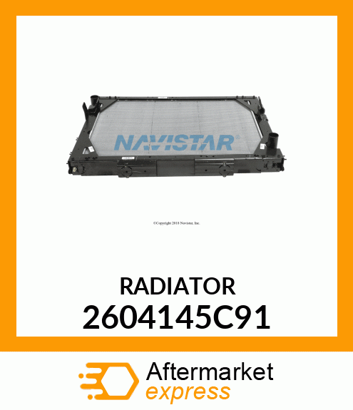 RADIATOR 2604145C91