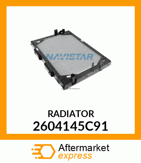 RADIATOR 2604145C91