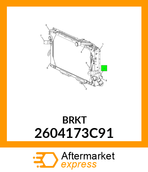 BRKT2PC 2604173C91