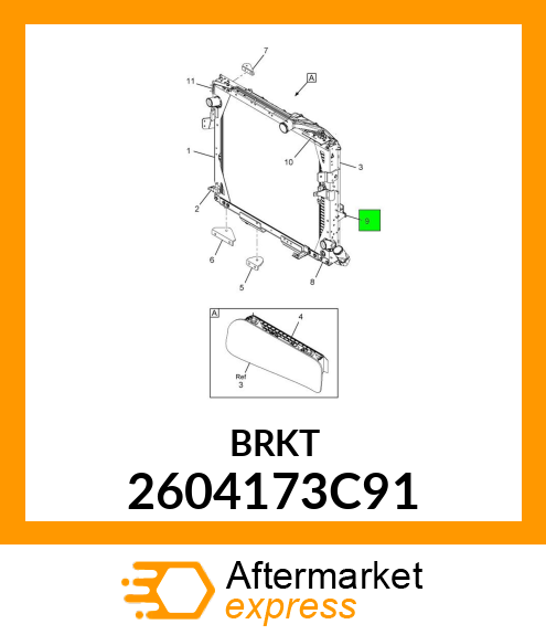 BRKT2PC 2604173C91