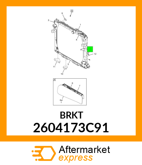 BRKT2PC 2604173C91