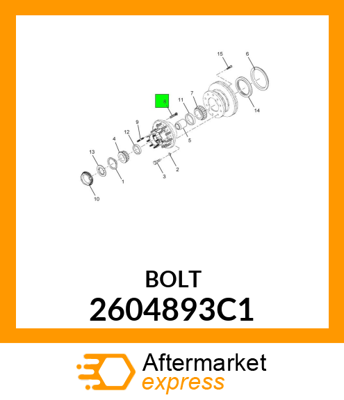 BOLT 2604893C1