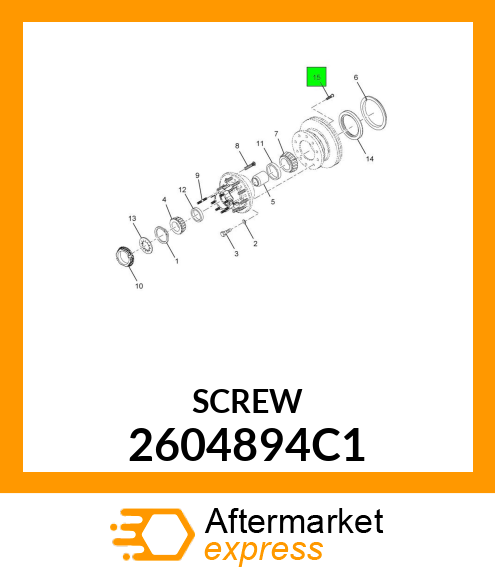 SCREW 2604894C1