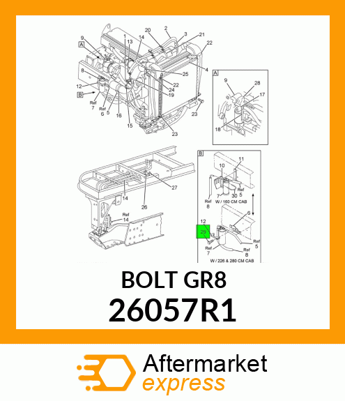 BOLT 26057R1