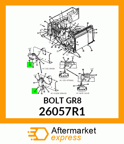 BOLT 26057R1