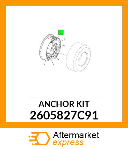 ANCHORKIT5PC 2605827C91