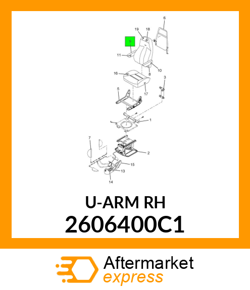 U-ARM_RHGRAY 2606400C1