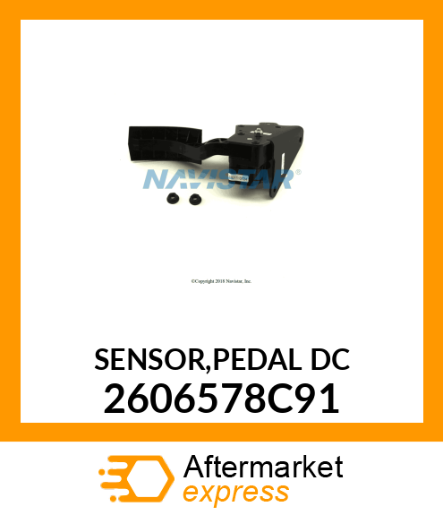 SENSOR,PEDAL_DC 2606578C91