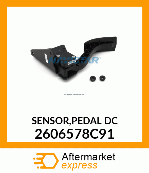 SENSOR,PEDAL_DC 2606578C91