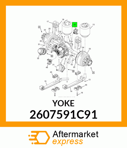 YOKE 2607591C91