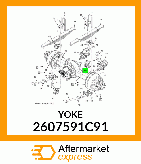 YOKE 2607591C91