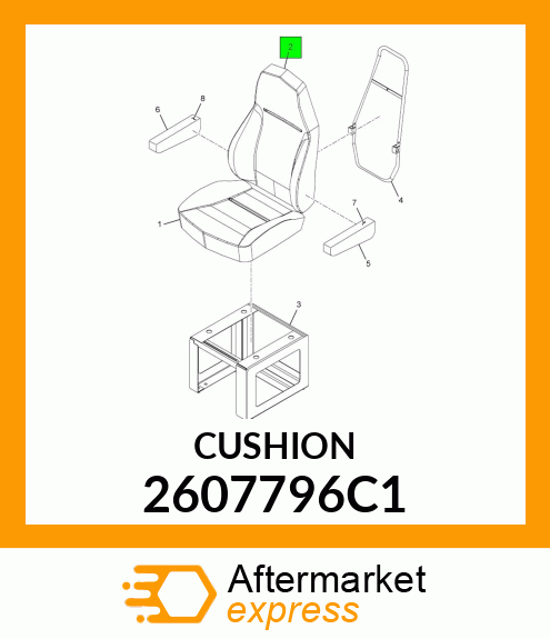 CUSHION 2607796C1