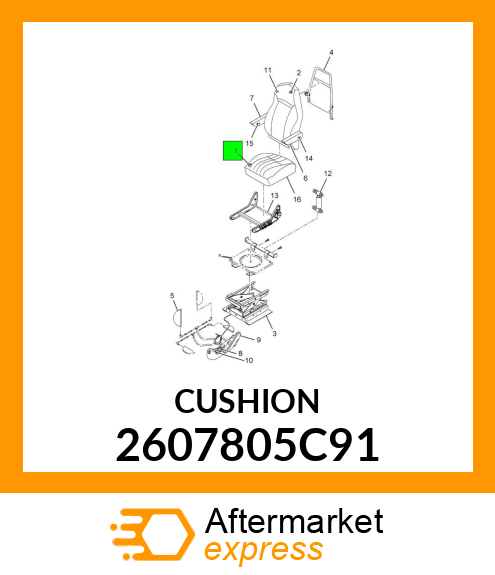 CUSHION 2607805C91