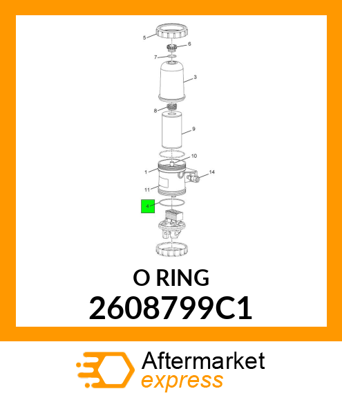 O-RING 2608799C1