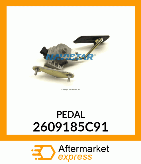 PEDAL 2609185C91