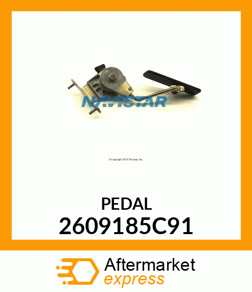 PEDAL 2609185C91