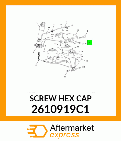 SCREW_HEX_CAP 2610919C1