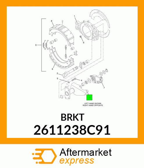 BRKT 2611238C91