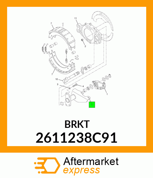 BRKT 2611238C91