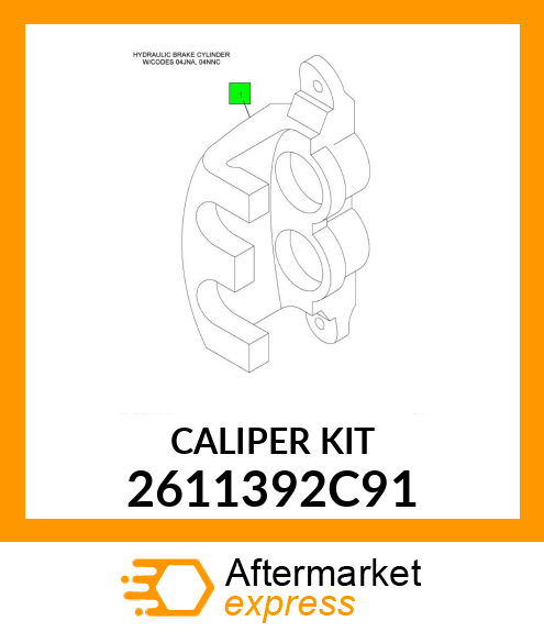 CALIPER_KIT 2611392C91