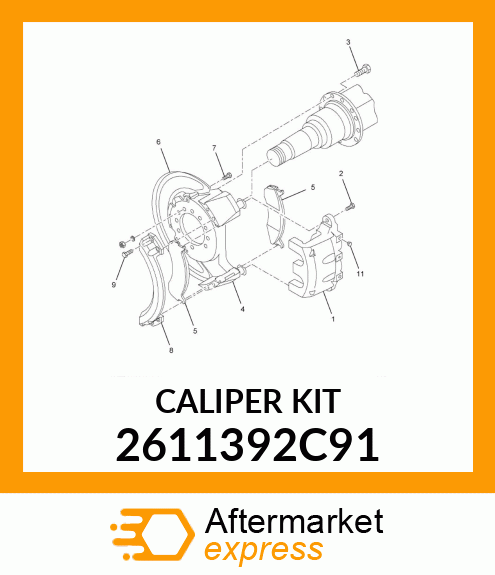 CALIPER_KIT 2611392C91