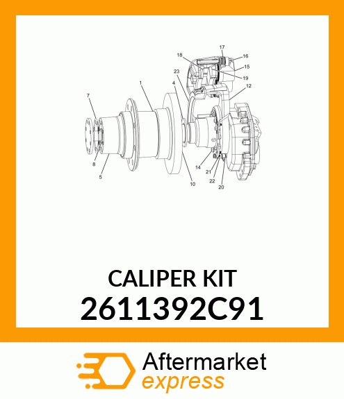 CALIPER_KIT 2611392C91