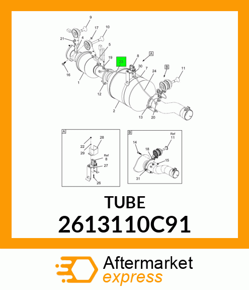 TUBE 2613110C91