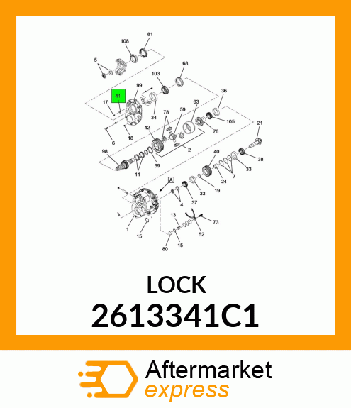 LOCK 2613341C1